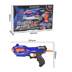 اسباب ‌بازی تفنگ تیر اسفنجی Attach force _اسباب بازی تفنگ